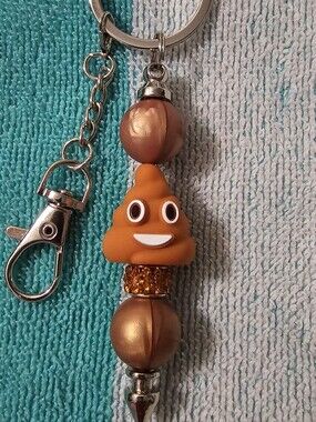 Light Poop Keychain